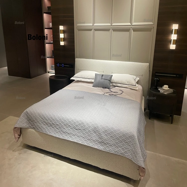 Italian Modern King Size Bed high quality